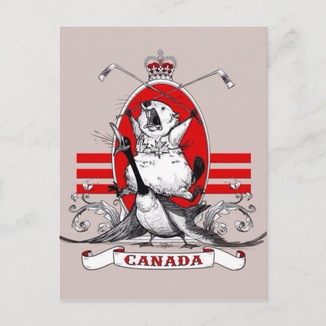 Canadian Anarchy Vykort (Framsida)