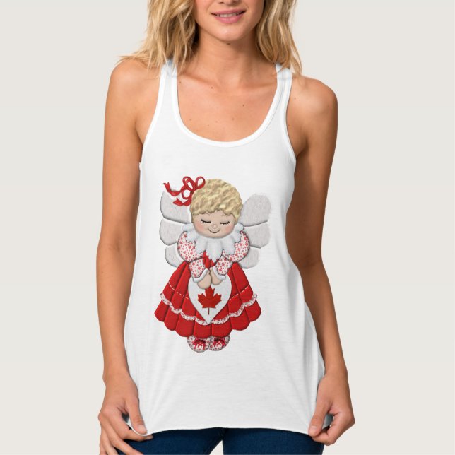 Canadian Angel Linne Med Racerback (Framsida)