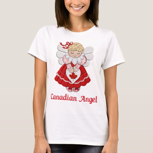 Canadian Angel T Shirt (Framsida)
