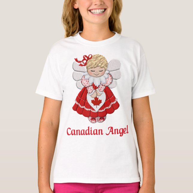 Canadian Angel T-shirt (Framsida)
