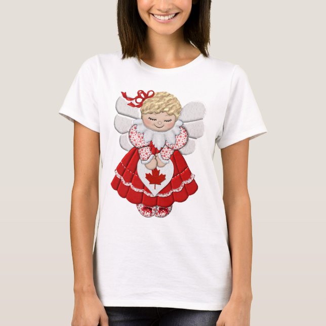 Canadian Angel T Shirt (Framsida)