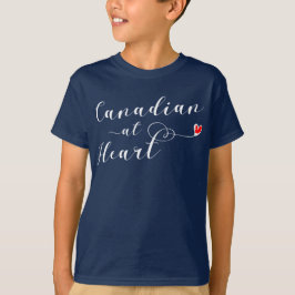 Canadian At Heart, Kanada T-shirt