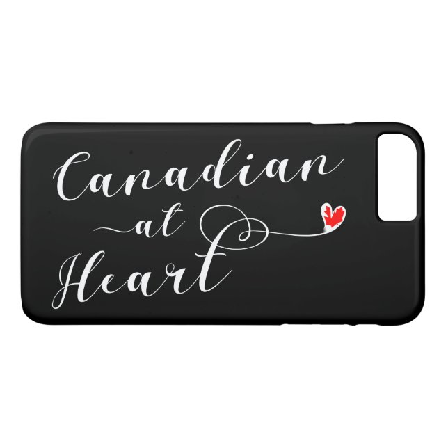 Canadian At Heart Mobile Phone Case Case-Mate iPhone Skal (Baksida (horisontal))
