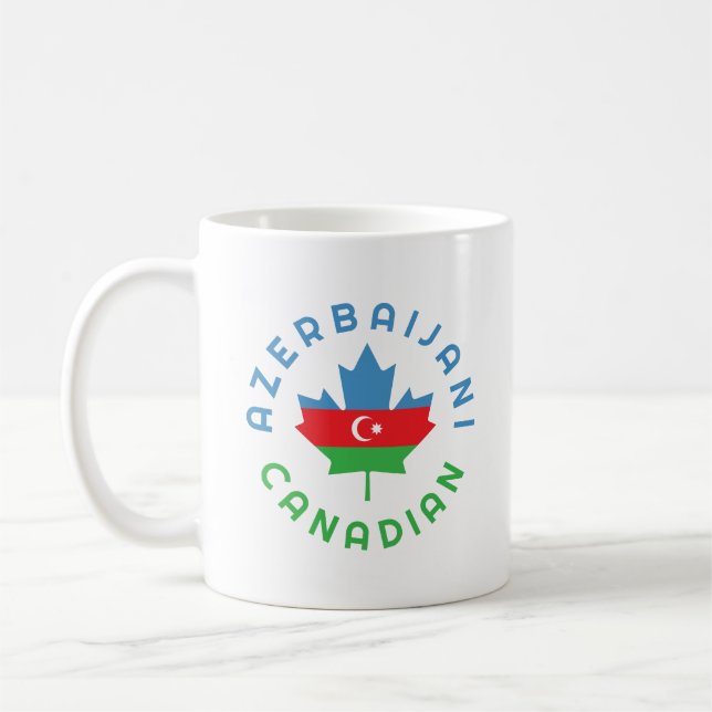 Canadian Azerbajdzjan Roots Kaffemugg (Vänster)
