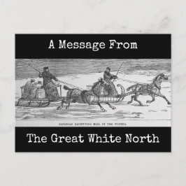 Canadian Backwood Mail Vykort