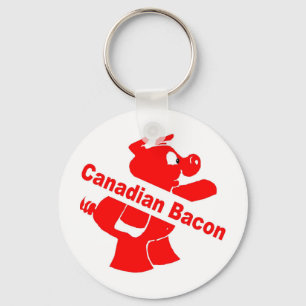 Canadian Bacon Nyckelring