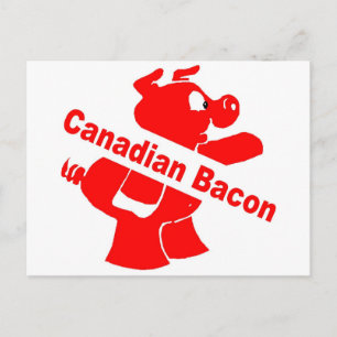 Canadian Bacon Vykort