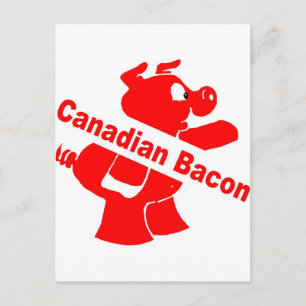 Canadian Bacon Vykort