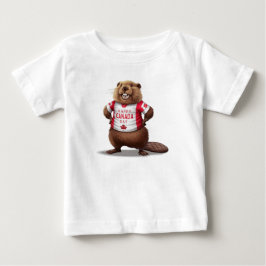 Canadian Beaver Canada Day T Shirt