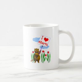 Canadian Beaver Kärlek Alberta Kaffemugg