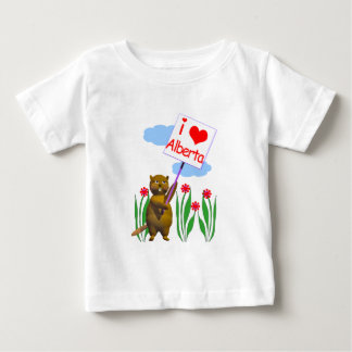 Canadian Beaver Kärlek Alberta Tee Shirt