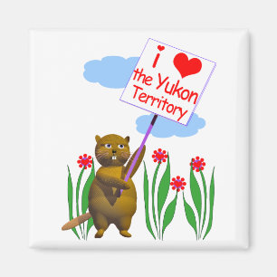 Canadian Beaver Kärlek, Yukon Magnet