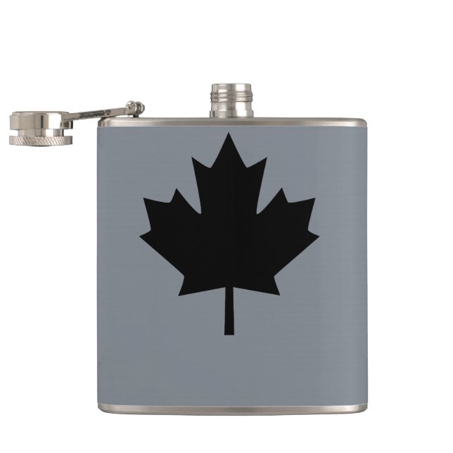 Canadian Black Maple Löv Stil Fickplunta (Öppnad)