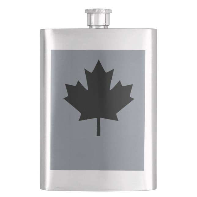 Canadian Black Maple Löv Stil Fickplunta (Framsidan)