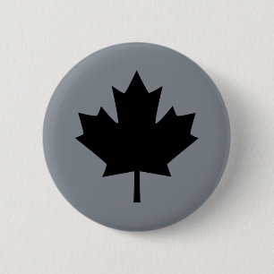 Canadian Black Maple Löv Visning Knapp