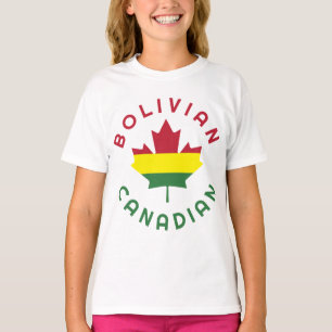 Canadian Bolivian Roots T Shirt