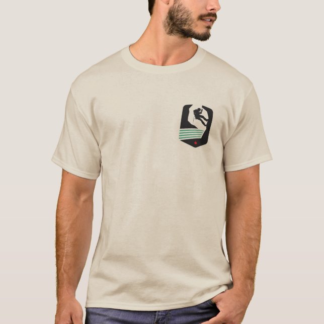 Canadian Canyoning Association Tshirt T Shirt (Framsida)