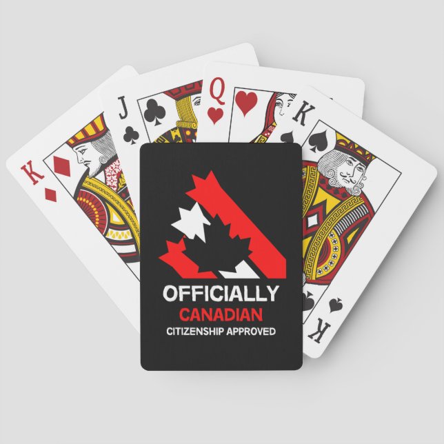 Canadian Citizens Firande Casinokort (Baksidan)