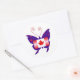 Canadian Diva Butterfly Runt Klistermärke (Envelope)