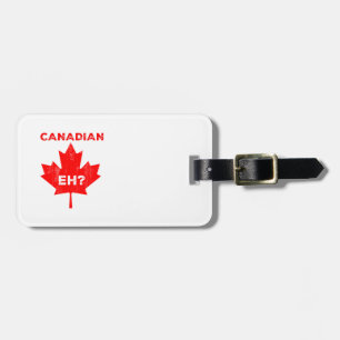 Canadian Eh? Maple Löv Bagagebricka