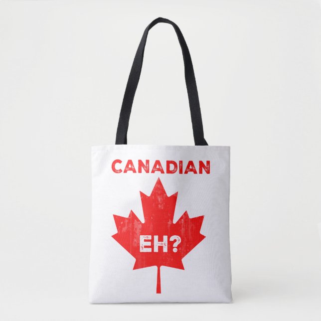 Canadian Eh? Maple Löv Tygkasse (Framsida)