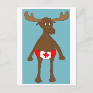 Canadian, Eh? Moose Vykort