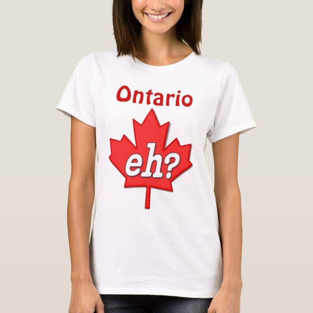 Canadian Eh? - Ontario Tröja (Framsida)