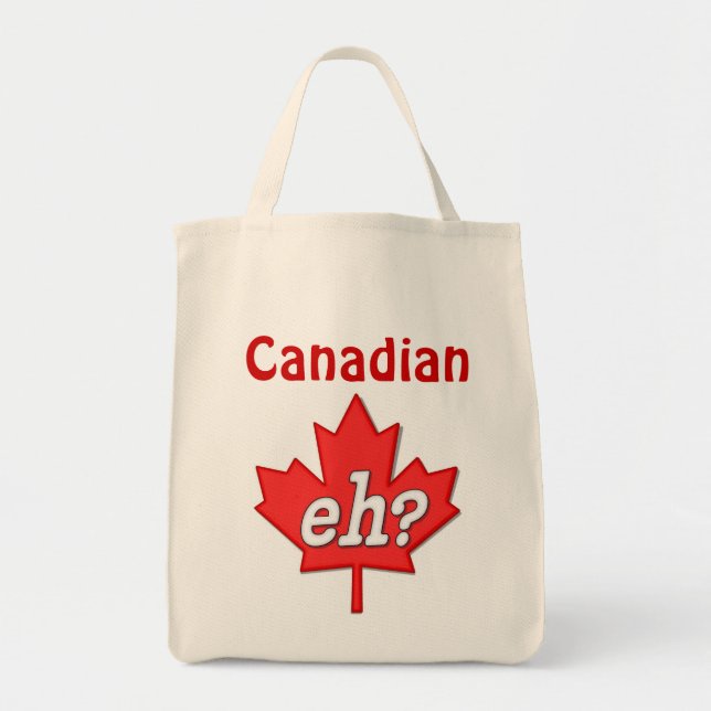 Canadian Eh? Tygkasse (Framsidan)