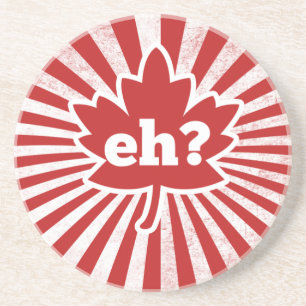 Canadian eh underlägg sandsten