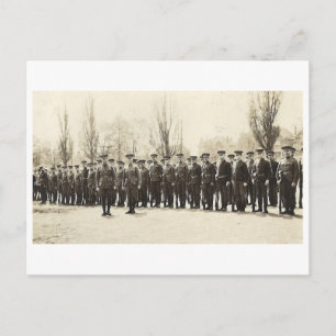 Canadian Expeditionary Force (CEF) Recruits WW1 Vykort