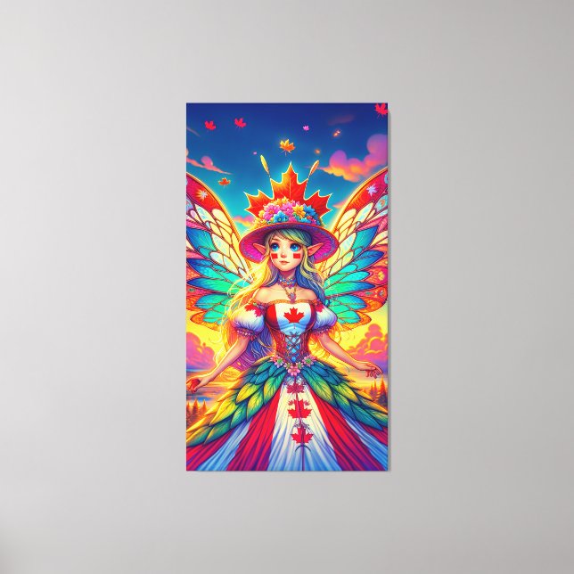 Canadian Fairy Canvastryck (Framsida)