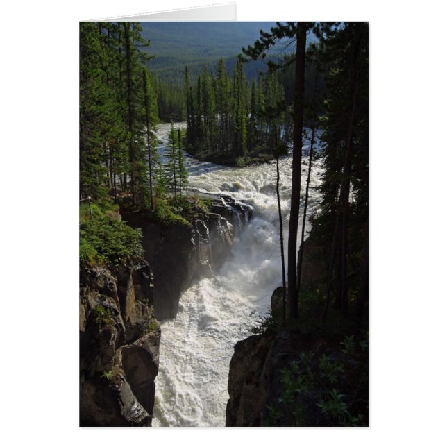 Canadian Falls Hälsningskort (Framsidan)