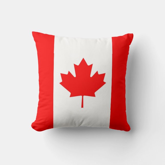 Canadian Flagga American MoJo Pillow Kudde (Framsida)