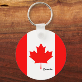 Canadian Flagga & Canada helgdag, patrioter/sport Nyckelring