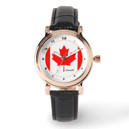 Canadian Flagga, Canada trendig mode /design watch Armbandsur