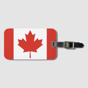 Canadian Flagga for Canada Älskare Bagagebricka