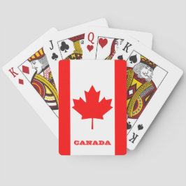 Canadian Flagga Games, Kanada Spelkort