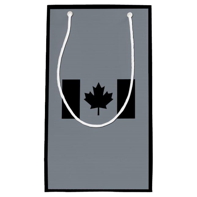 Canadian Flagga in Black Decor (Framsidan)
