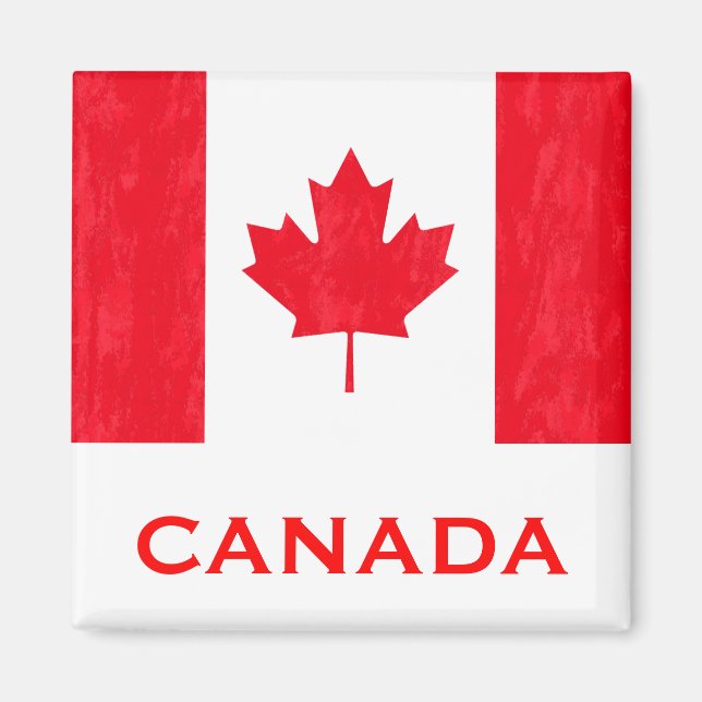 CANADIAN FLAGGA MAGNET (Framsidan)