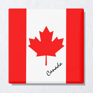 Canadian Flagga Magnet, avel/sport, Kanada Magnet