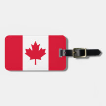 Canadian Flagga Maple Löv Red White Kanada