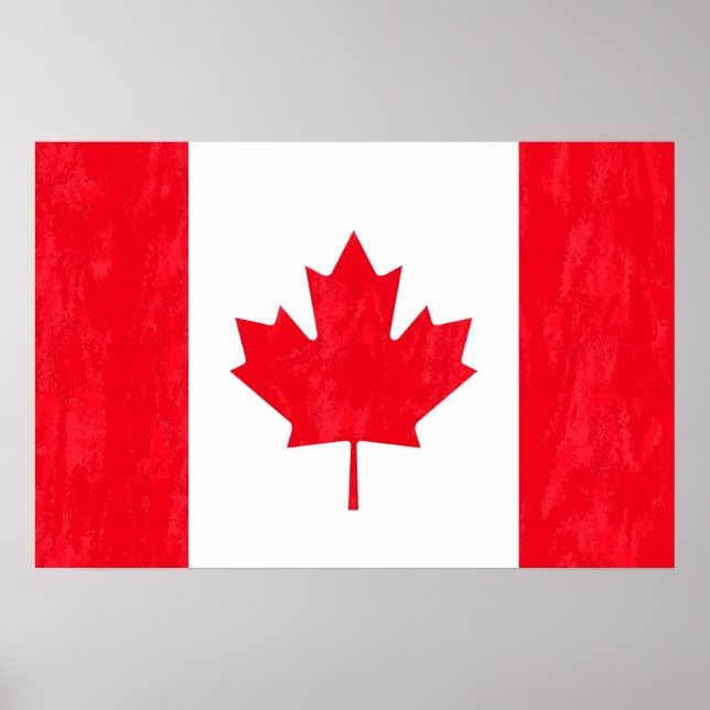 CANADIAN FLAGGA Poster (Framsidan)