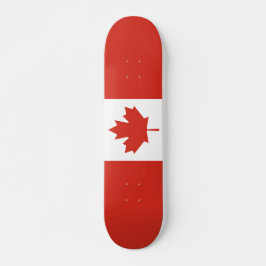 Canadian Flagga Skateboard
