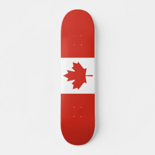 Canadian Flagga Skateboard