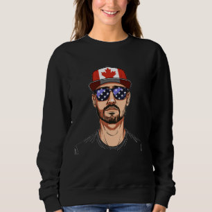 Canadian Flagga Souvenirs Man Uniform American Can T Shirt