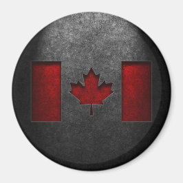 Canadian Flagga Stone Struktur Magnet