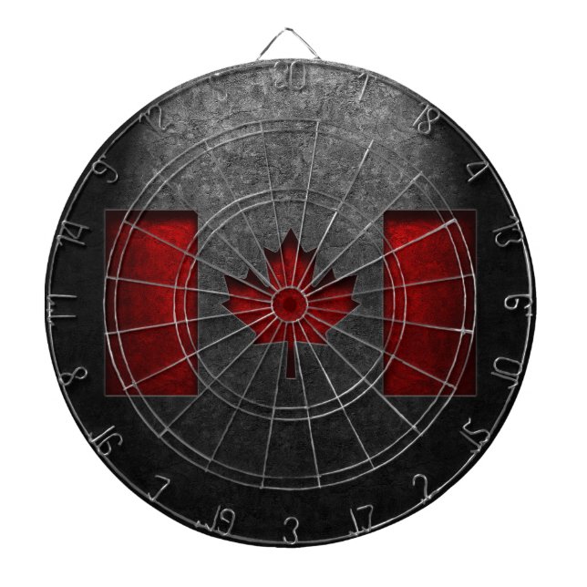 Canadian Flagga Stone Struktur Piltavla (Framsidan)