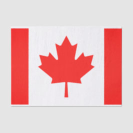 Canadian Flagga Tissue Paper