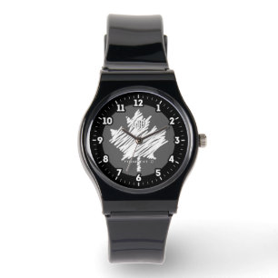 Canadian Flagga White Maple Löv personalize IT on Armbandsur