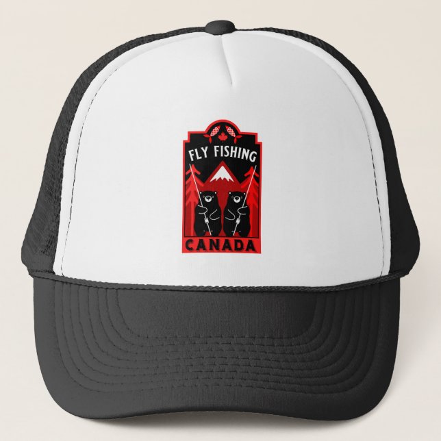 Canadian Flygfiske Gifts Keps (Framsida)